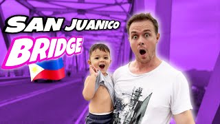 We Took Baby Nitro to the LONGEST BRIDGE in the Philippines [upl. by Zamora]