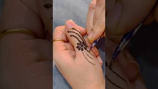 New finger mehndi design [upl. by Atteuqehs]