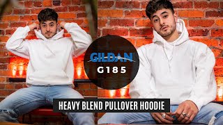 Heavy Blend Hoodie by Gildan  Review Clip  Custom Printed at UberPrints [upl. by Latsirc151]