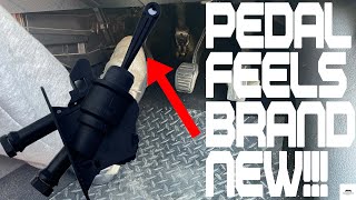 How To Change Clutch Master Cylinder Fiesta Mk6 Feels Like New [upl. by Enellek]