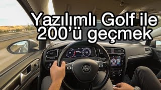 Yazılımlı Golf ile 200 basmak  Hayalet  Highline  Vlog [upl. by Ruelu]