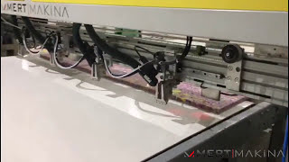 MERT MAKINA  Automatic Mattress Production Line INDIA [upl. by Nyllewell]