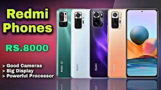 3 Best redmi phone under 8000 in 2023  Redmi best phone under 8000 4gb ram 64gb rom [upl. by Aerdnek127]