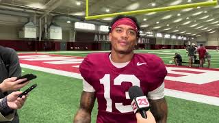 Malachi Moore media session Alabama football  Oklahoma week [upl. by Drol]