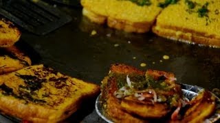 Pappu Fried Sandwich Stall at Pahargunj Delhi  Original Recipe [upl. by Aneahs907]