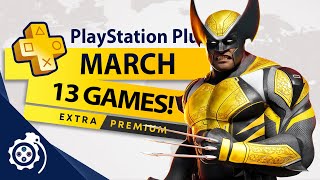 PlayStation Plus Extra  March 2024 PS [upl. by Jillane40]