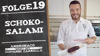 SchokoSalami Salame dolce al cioccolato – Andronaco kocht mit Giovanni Zarrella [upl. by Navis]