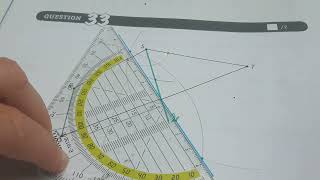 Q 33 34 et 43 du CE1D mathématique 2023 Médiatrices bissectrices et distances [upl. by Derek]