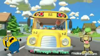 Cocomelon wheels on The bus nursery rhymes 99 seconds several effects cocomelon ChuChuTV [upl. by Rafaelle]