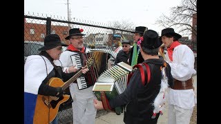 Impromptu Slovenian Polka Jam at Kurentovanje in Cleveland [upl. by Nahtannhoj]