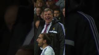 When Sam Allardyce laughed directly into Chico Flores face shorts football [upl. by Ver9]