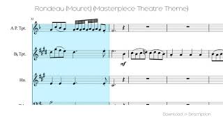 🎶 Rondeau Mouret Masterpiece Theatre Theme 🎸🎸 [upl. by Meggs]