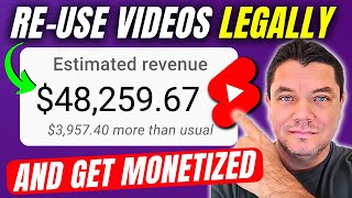 How To Get MONETIZED On YouTube Shorts REUSING Other Peoples Videos YouTube Monetization Tutorial [upl. by Aehsal]