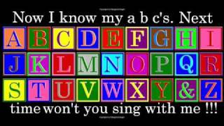 a b c songs a b c d Alphabet song For Children kids baby babies With Lyrics nursery rhyme [upl. by Ailecnarf]