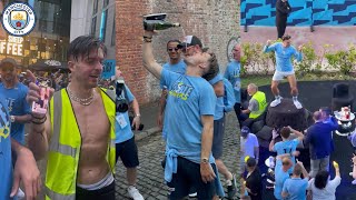 Jack Grealish Craziest Moments During Man Citys Champions League Celebrations [upl. by Siravaj]