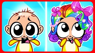 Babys First Haircut ✂️ Childrens Songs amp Nursery Rhymes [upl. by Gipsy]