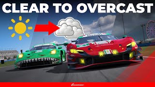 RaceRoom Gameplay  Sky changes from clear to overcast [upl. by Flosi]