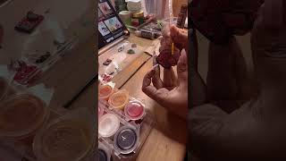 DIY air dry clay dishes  Come work on some clay projects❤ youtube shorts youtubeshorts clayart [upl. by Trow197]