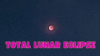 TOTAL LUNAR ECLIPSE PHILIPPINES 2022 VIEW totallunareclipse lunareclipse eclipse philippines [upl. by Estis398]