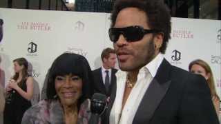 Cicely Tyson amp Lenny Kravitzs Interview from The Butlers New York Premiere [upl. by Lledal]