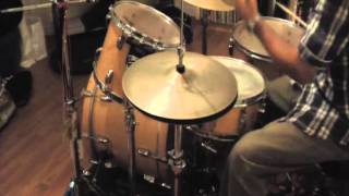 Fast swing jazz drum solo [upl. by Harshman1]