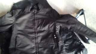 Belstaff H Racer Jacket In Rubberized Jersey as in Bourne Legacy Reviewm Belstaff Fashion Racer [upl. by Etnohs]