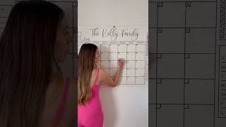 Updating the family calendar toddlermom momlife familycalendar etsyfinds calendar organized [upl. by Nordine]