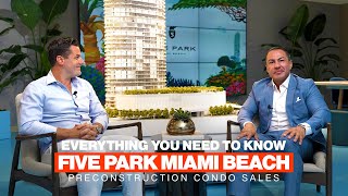 Episode 17 Five Park Miami Beach All You Need to Know About Miami Beachs Tallest Condo Tower [upl. by Haven]