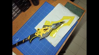 Genshin Impact  Vortex Vanquisher Cosplay Prop making Video [upl. by Giarc780]