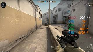 GeForce RTX 2060  Intel Core i54690K  Counter Strike Global Offensive FPS Test Dust 2 Low [upl. by Oliana734]