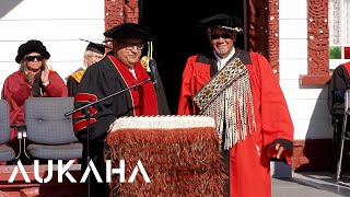 Te Ururoa Flavell receives honorary doctorate for leadership and advocacy for Māori [upl. by Olracnaig]