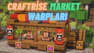 CraftRise Skyblock Market Warpları Güncel [upl. by Nyrehtak]