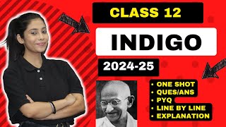 Indigo Class 12 in Hindi  Full  हिंदी में  Explained  Indigo Class 12 202425  Taniya Sharma [upl. by Nylloc197]