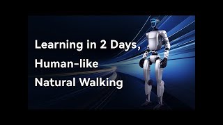 Unitree Robots Learning in 2 Days Human Like Natural Walking [upl. by Aleiram]