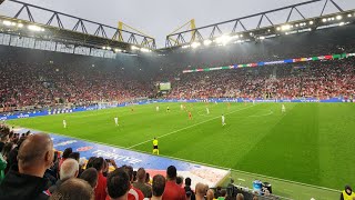 TÜRKİYE GÜRCİSTAN MAÇ VLOGU  GOLLER TEHLİKELİ POZİSYONLAR VE TRİBÜNDEN GÖRÜNTÜLER 🇹🇷31🇬🇪 EURO 24 [upl. by Franck]