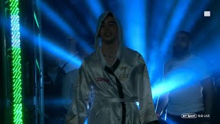 Mick Conlan walks out for first pro fight in home town of Belfast [upl. by Yvi]