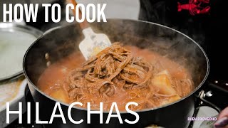 HOW TO COOK HILACHAS  COMO COCINAR HILACHAS  TRADITIONAL GUATEMALAN RECIPES [upl. by Atimad917]