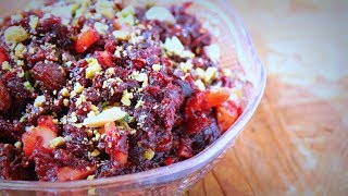 Beetroot Halwa in Instant Pot  An Indian Dessert [upl. by Friedlander]