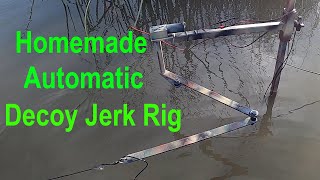 Automatic Decoy Jerk Rig System And Duck Decoy Spreader [upl. by Nagram]