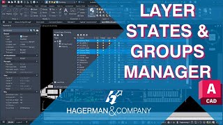 Customizing Layers and View with AutoCAD Layer Manager [upl. by Haden281]