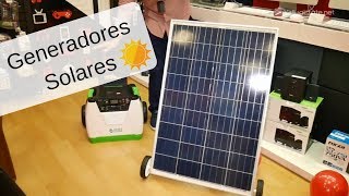 Así son los generadores solares que tiene Dr Tech PR [upl. by Tavish994]