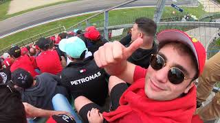 F1 Imola 2022  Fan View  Saturday Sprint Race [upl. by Reinald]