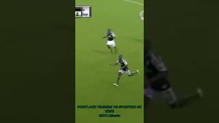 Darlington Nagbes Goal Of The Year Winning Volley MLS portlandtimbers [upl. by Nahtanaoj]