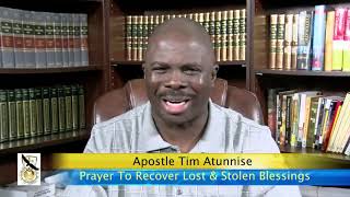 Powerful Prayer To Recover Lost amp Stolen Blessings [upl. by Eydie]