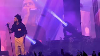 6lack featuring J Cole  Pretty Little Fears Live [upl. by Edualcnaej]