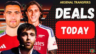 DEAL TIME BREAKING ARSENAL TRANSFER NEWS LIVE  Calafiori Merino Nico Williams [upl. by Snahc]