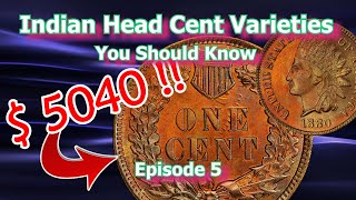 Indian Head Cent Varieties You Should Know Ep 5  1880 1883 1891 [upl. by Rekcut]