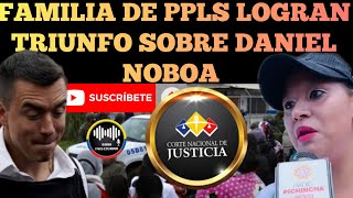 FAMILIA DE PPLS LOGRAN IMPORTANTE FALLO DE LA CORTE Y VICTORIA SOBRE DANIEL NOBOA NOTICIAS RFE TV [upl. by Corabella]