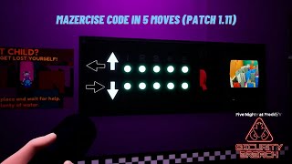 FNaF Security Breach  Mazercise Code for Xbox One Patch 111 [upl. by Stephens461]