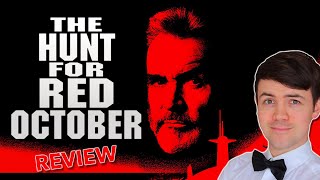 The Hunt for Red October 1990  Sean Connery as a Soviet Sub Captain  Movie Review [upl. by Uchish842]